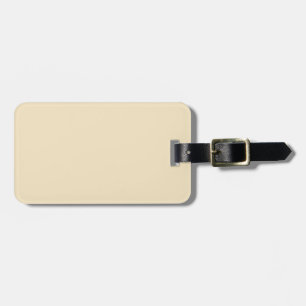 Black and Cream Luggage Tag