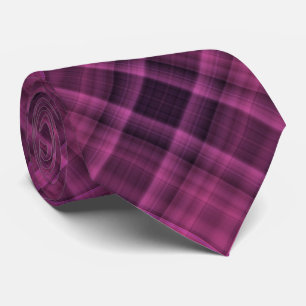 Black and dark magenta tie