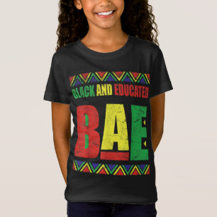 Black and Educated Black history month people T-Shirt