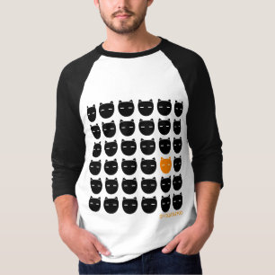 Black and Ginger Cats T-Shirt