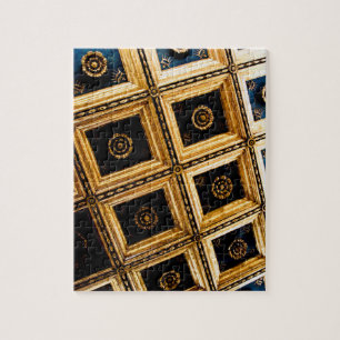 Black and Gold Architecture  Jigsaw Puzzle