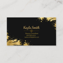 Black and Gold Business Card