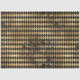 Black and Gold Circus Series Design 10 Tissue Paper
