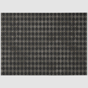 Black and Gold Circus Series Design 8 Tissue Paper