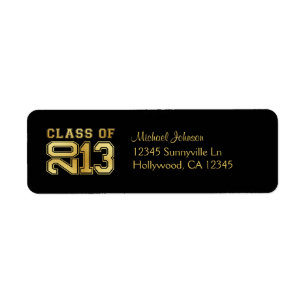 Black and Gold Class of 2013