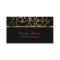 Black and Gold Contemporary  Business Card