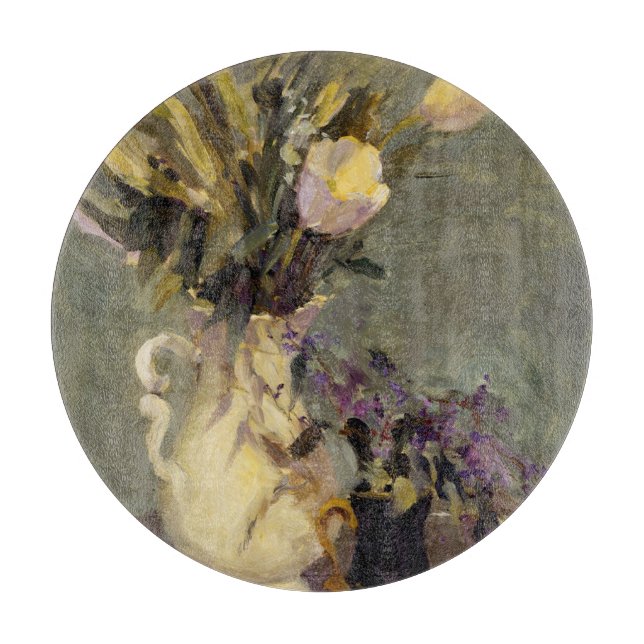 Black and Gold Cutting Board (Front)