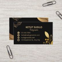 Black and Gold Elegant