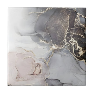 black and gold floor tiles grey white