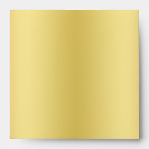 Black and Gold Glitter Envelope for Square Invite