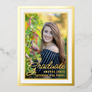 Black and Gold Graduation Celebration Party