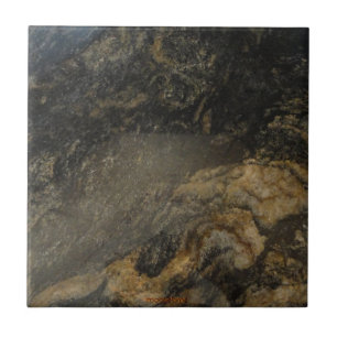 Black and Gold Granite Tile