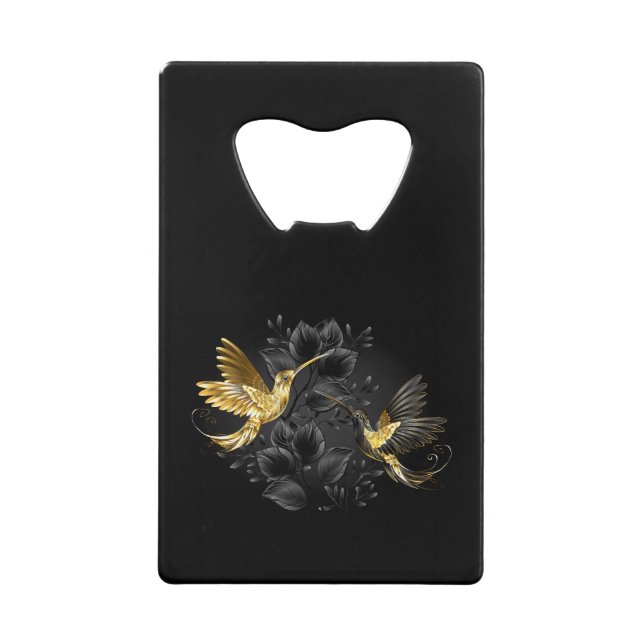Black and Gold Hummingbird (Front)