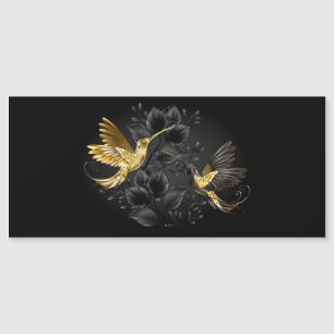 Black and Gold Hummingbird
