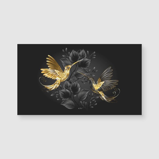 Black and Gold Hummingbird (Front)
