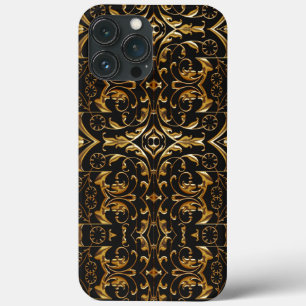 Black and Gold Luxury iPhone 13 Pro Max Case