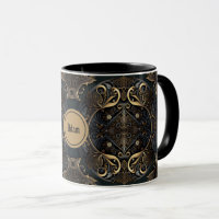 Black and Gold Medieval