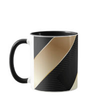Black and Gold Mug