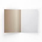 Black and Gold Music Treble Clef Tree Card