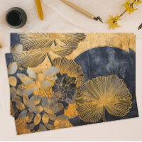 Black and Gold Oriental