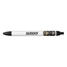 Black and Gold Skull Pen