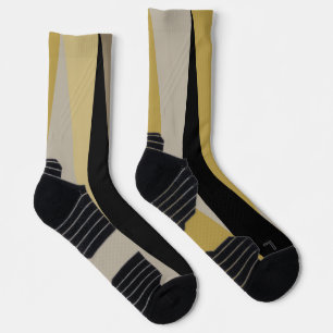 Black and Gold Socks