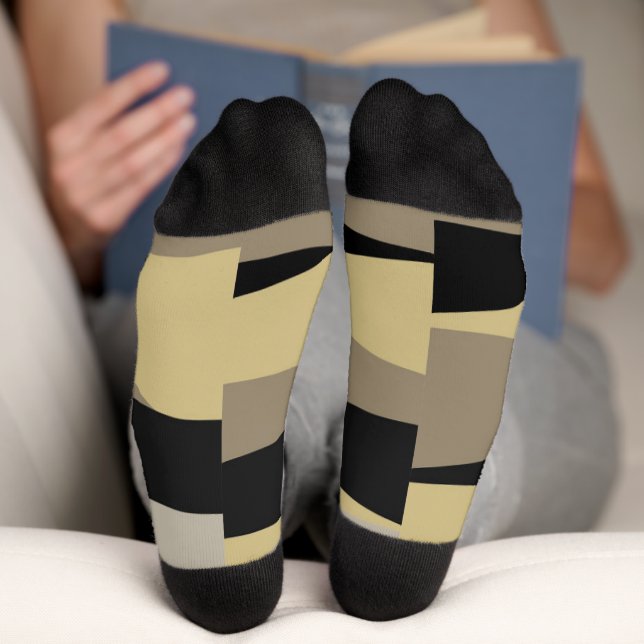 Black and Gold Socks (Bottom)