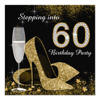 60 birthday invitations