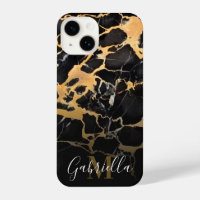 Black and Golden Marble