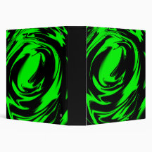 Black and green liquified binder