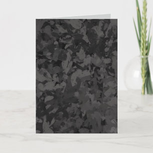 Black And Grey Abstract Graphic Art Design Card