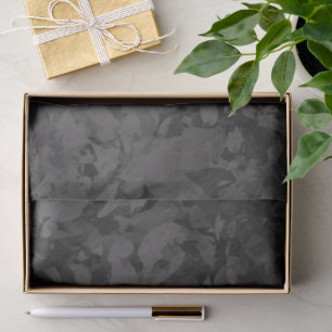 Black And Grey Abstract Graphic Art Design Tissue Paper
