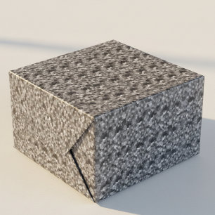 Black and Grey Abstract Mosaic Wrapping Paper