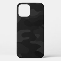 Black and Grey Camo Pattern