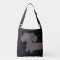 Black and Grey Dachshund Tote Bag