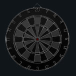 Black and Grey Dartboard<br><div class="desc">Black and Grey Dartboard Pattern!</div>