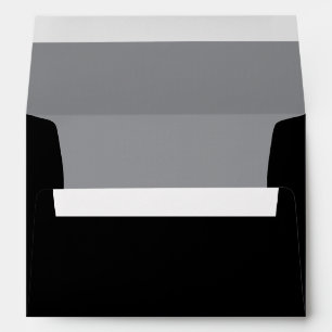 Black and grey envelope