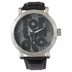 Black and Grey Fortunato Watch