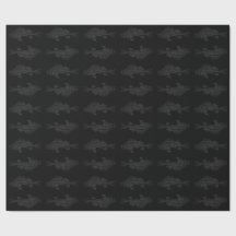 Black and Grey Ghost Fish