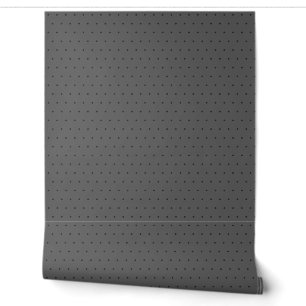 Black and Grey Minimalist Swiss Dot Wallpaper
