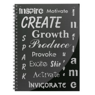 Black and Grey Notebook