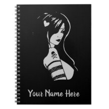 Black and Grey Pirate Girl