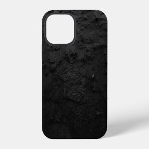 Black and grey stone fragment iPhone 12 case