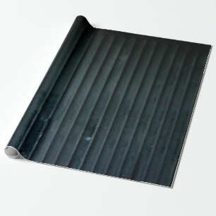 Black and grey wooden door wrapping paper