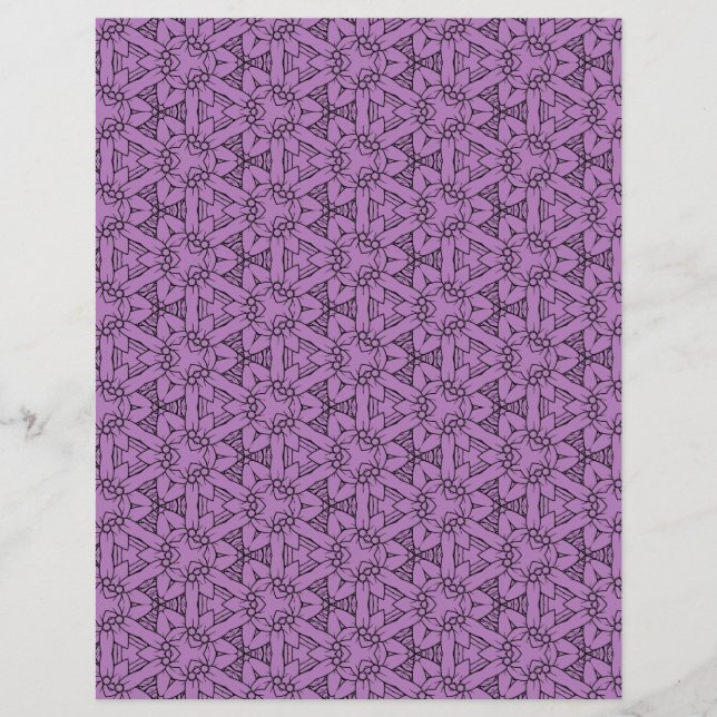 Black and Lavender 1 (Front)