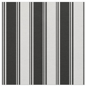 Black and Light Grey Coloured Lines Fabric
