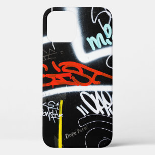 Black and multicolored graffiti art Case-Mate iPhone case