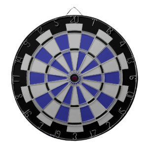 Black and Navy with Gray Stack Regulation Dartboard