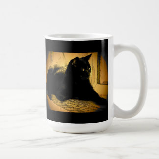 Black and Orange Coffee Mug