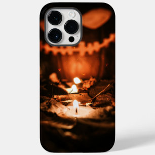 Black and Orange Halloween Case-Mate iPhone 14 Pro Max Case